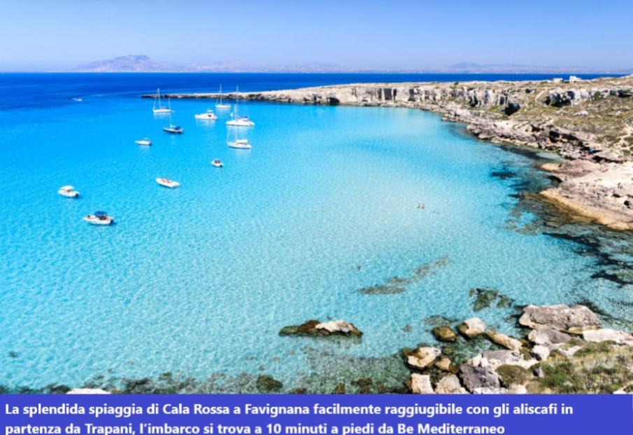 Be Mediterraneo, In Centro Sul Mare - In The Center Beach Front - 80 Mq Trapani Exterior photo