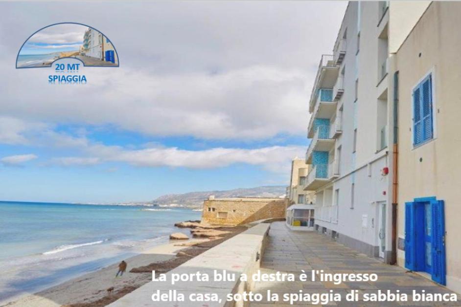Be Mediterraneo, In Centro Sul Mare - In The Center Beach Front - 80 Mq Trapani Exterior photo