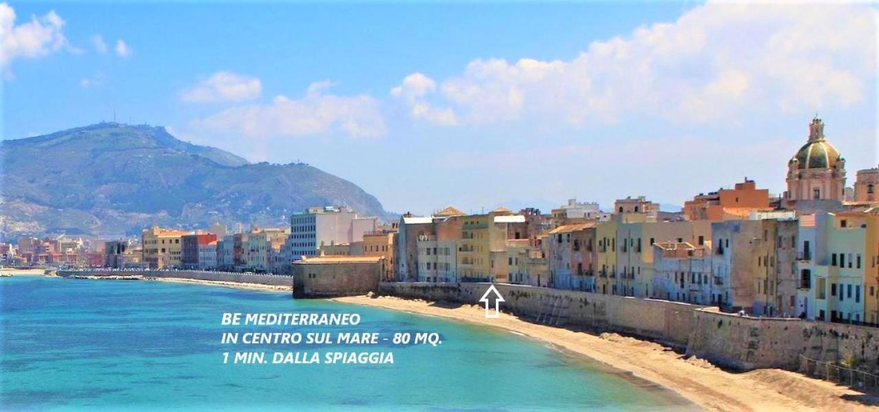Be Mediterraneo, In Centro Sul Mare - In The Center Beach Front - 80 Mq Trapani Exterior photo